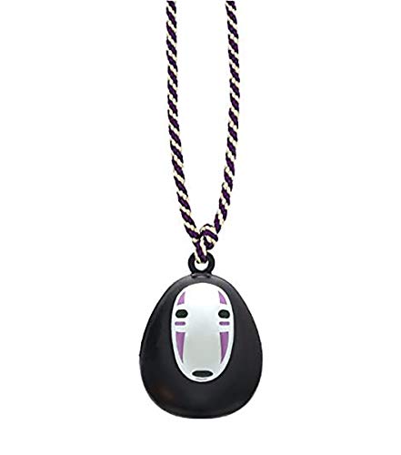 STUDIO GHIBLI Ensky Spirited Away No Face Bell Keychain - Official Merchandise