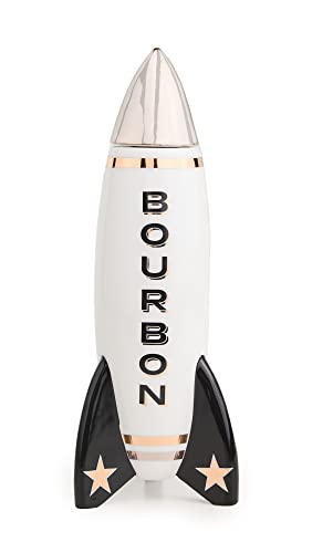 Jonathan Adler Rocket Bourbon Decanter, White, One Size