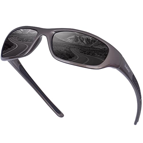 Duduma Tr8116 Polarized Sports Sunglasses for Baseball Cycling Fishing Golf Superlight Frame