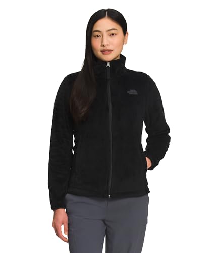 THE NORTH FACE Women's Osito Full Zip Fleece Jacket (Standard and Plus Size), TNF Black 3, Large