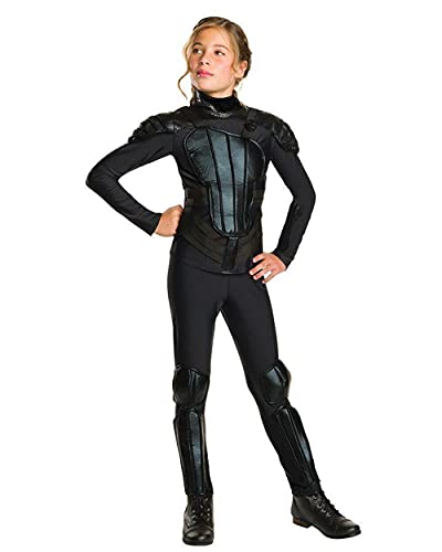 Rubie's Costume 'Rebel' Mockingjay Part 1 The Hunger Games Deluxe Katniss Costume, Small, One Color