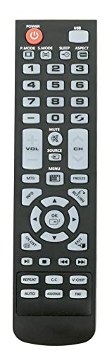 Remote Control Replacement XHY353-3 WS-1688-2 Compatible with Element TV ELEFW504A ELEFW247 ELEFW328 ELEFW504A ELEFT426 ELEFT506