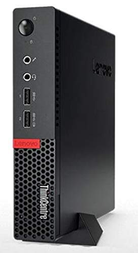 Lenovo ThinkCentre M910q Tiny Desktop (Black) - Intel Quad-Core i7-6700T 2.90GHz - 16GB RAM - 256GB SSD - Win 10 Pro (Renewed)