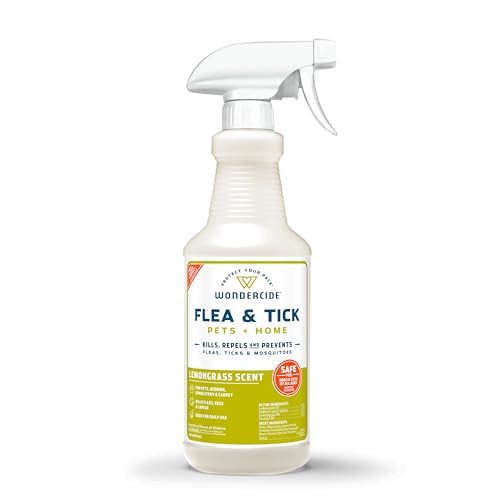 Wondercide Natural Flea, Tick & Mosquito Spray for Pets & Home with Essential Oils - 16 oz