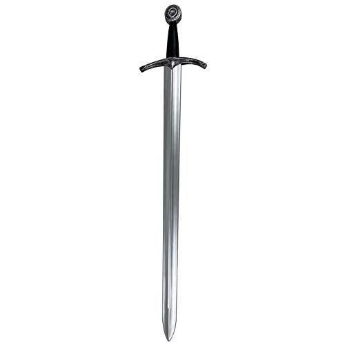 LOOYAR PU Foam Single Handed Sword Weapon Toy for Assassin Knight Soldier Warrior Costume Battle Play Halloween Cosplay LARP
