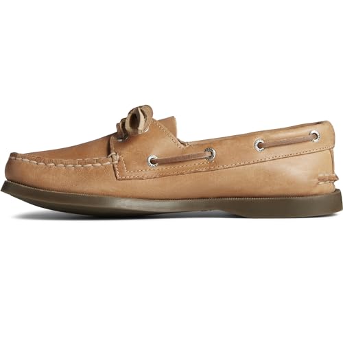 Sperry womens Authentic Original Boat Shoe, Nutmeg, 9 US