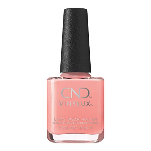 CND Vinylux Longwear Coral Nail Polish, Gel-like Shine & Chip Resistant Color, Rule Breaker #373, 0.5 Fl Oz