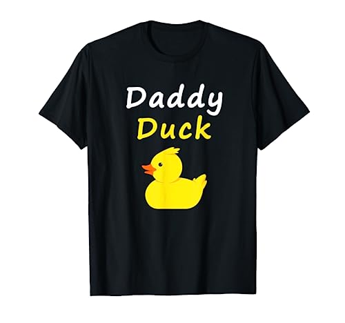 Daddy Duck Rubber Duck Dad T-Shirt