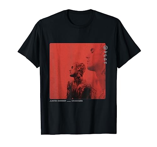 Justin Bieber Red Cover T-Shirt