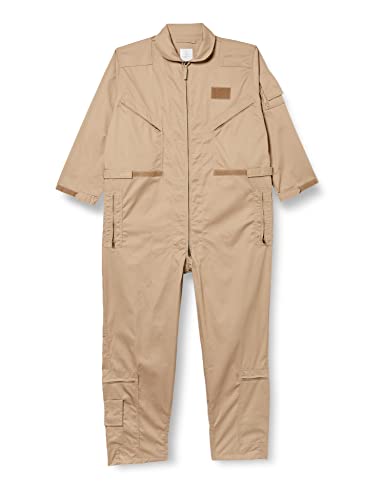 Tru-Spec 2662005 27-P Basic Flight Suit, Large Regular, Brown,Khaki
