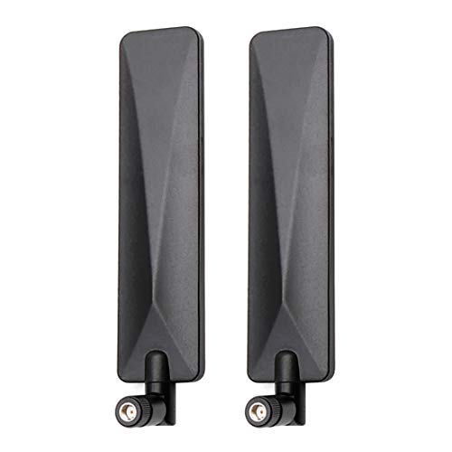 Bingfu 4G LTE Cellular Trail Game Camera Antenna 9dBi RP-SMA Male (2-Pack) Compatible with Spypoint Stealth Cam Tactacam Cuddeback Camera Wireless Router Security Camera