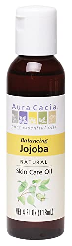 Aura Cacia Natural Skin Care Oil, Balancing Jojoba, 4 Fluid Ounce