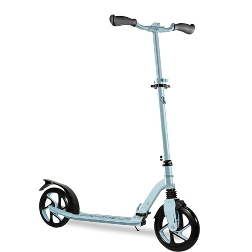 LaScoota Kick Scooter for Adults & Teens. Perfect for Youth 12 Years and Up and Men & Women. Lightweight Foldable Adult Scooter Large Sturdy Wheels