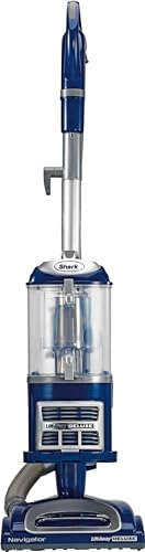 Shark NV360 Navigator Lift-Away Deluxe Upright Powerful Suction Vacuum for Hardwood Floor, Carpet, Muti-Surface Spotless Cleaning with Large Dust Cup Capacity, Swivel Steering, Blue (Renewed)