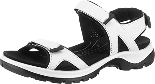 ECCO Women's Yucatan 2.0 Sport Sandal, White, 9-9.5