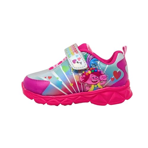 Favorite Characters Trolls Lighted Athletic 0TLF322 (Toddler/Little Kid) Fuchsia 9 Toddler M