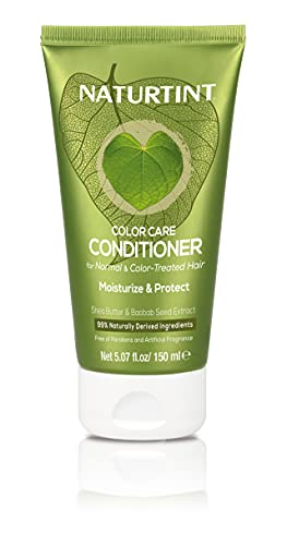 Naturtint Color Care Conditioner for Color-Treated, Dry, or Normal Hair, Formulated to Retain Vibrancy without Parabens, Sodium Lauryl Sulfate or Sodium Laureth Sulfate