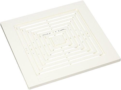 Broan-NuTone BP90 Replacement Grille For 688 Fan , White, 9 In. x 9.25 In. x 0.325 In. with 7.25 and 7.5 in. housing