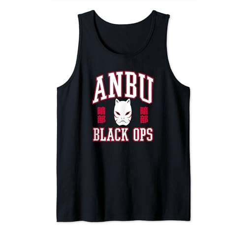 Naruto Shippuden Anbu Black Ops with Mask Tank Top