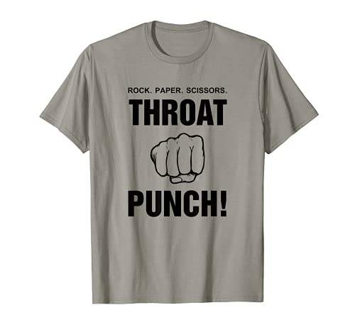 Rock Paper Scissors Throat Punch