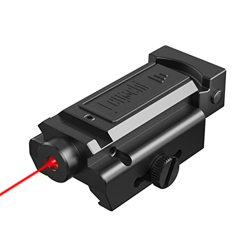 Feyachi PL-31 Laser Sight Compact Shockproof Red Dot Laser Sight with Picatinny Rail for Pistol Handgun Shotgun Rifle