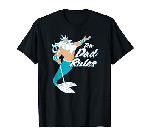 Disney The Little Mermaid King Triton Dad Men's T-Shirt
