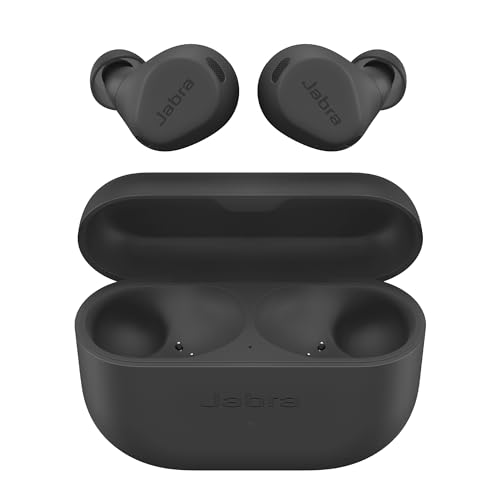 Jabra Elite 8 Active - Best Most Advanced HearThrough Sports Wireless Bluetooth Earbuds - Comfortable Secure Fit, Military Grade Durability, Active Noise Cancellation, Dolby Surround Sound - Dark Grey