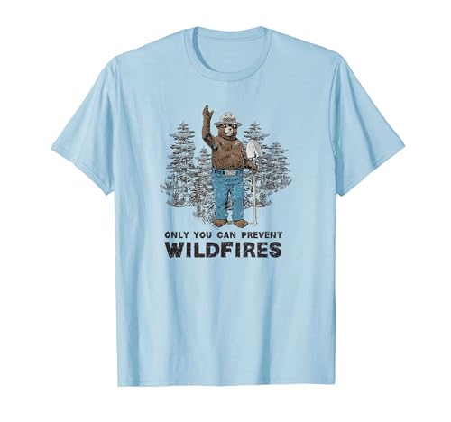 Smokey Bear Only You Can Prevent Wildfires T-shirt T-Shirt