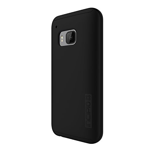 HTC One M9 Case, Incipio [Shock Absorbing] DualPro Case for HTC One M9-Black/Black