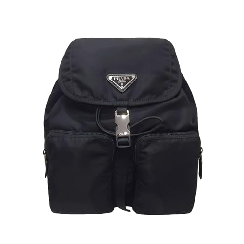 Prada Re-Nylon Black Drawstring Rucksack Backpack