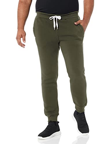 Southpole Men's Basic Active Fleece Jogger Pants-Regular and Big & Tall Sizes, OV, XXL