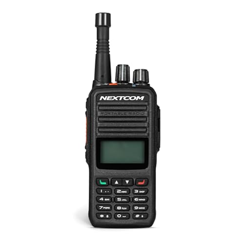 Nextcom NX Series TX60 4G LTE Walkie Talkie Radios | USA & Canada Coverage, Wi-Fi & GPS Enabled | Portable Two Way Radios with Voice Recording, Walkie Talkie & Instant PTT. First Month Airtime Free