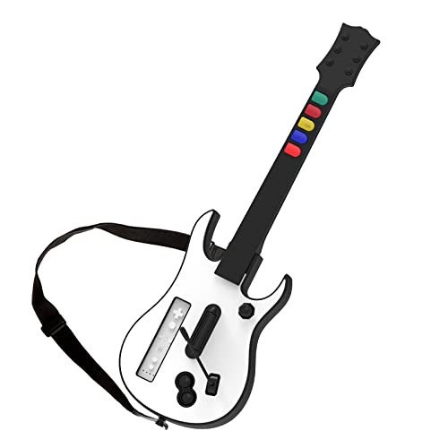 DOYO Guitar Hero, Guitar Hero Wii for Wii Guitar Hero and Rock Band Games (exclude Rock Band 1) Color White