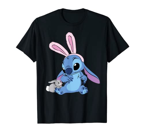 Disney Stitch with Easter Bunny T-Shirt
