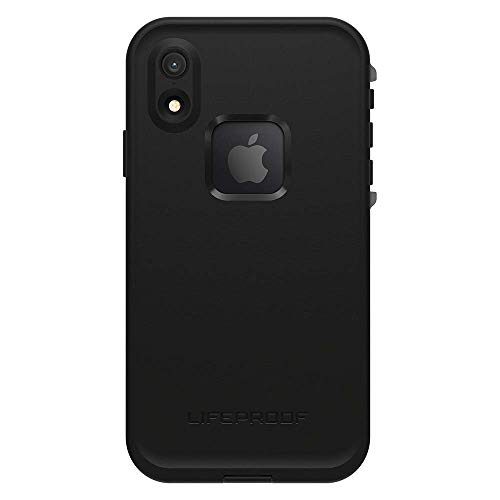 Lifeproof FRĒ SERIES Waterproof Case for iPhone Xr - Retail Packaging - ASPHALT (BLACK/DARK GREY)