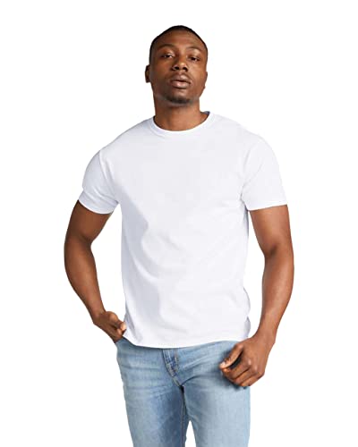 Comfort Colors Adult Short Sleeve Tee, Style 1717, White (1-pack), Large