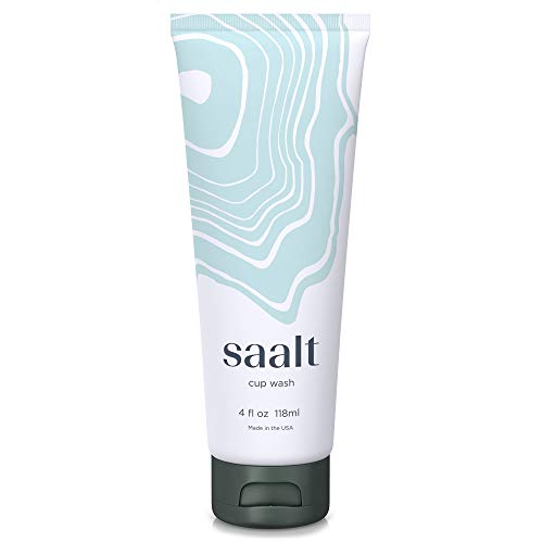 Saalt Menstrual Cup Wash - Made in USA - Premium Formula for Silicone Menstrual Cups (4 oz)