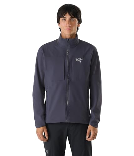 Arc'teryx Gamma Jacket Men's | Lightweight Highly Versatile Softshell Jacket | Black Sapphire, Small