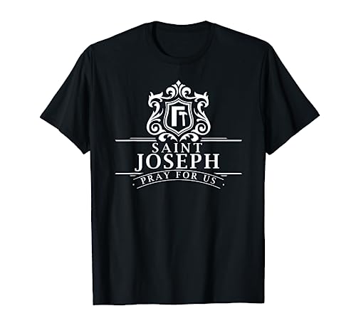 St Joseph Patron Saint of Fathers Workers Carpenter Catholic T-Shirt