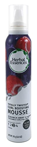 Herbal Essences Mousse 6.8 Ounce Totally Twisted Curl Boosting (201ml) (Pack of 2)