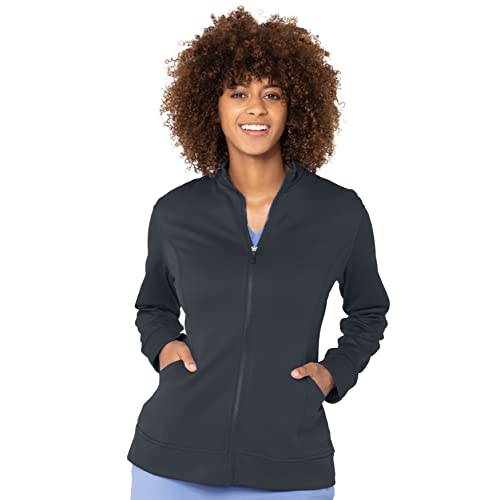 Urbane Performance Women's 9872 Empower P-Tech Warm Up (Graphite, Large)