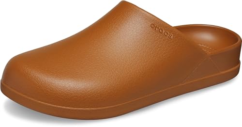 Crocs Unisex-Adult Dylan Clogs, Cognac, 11 Men/13 Women