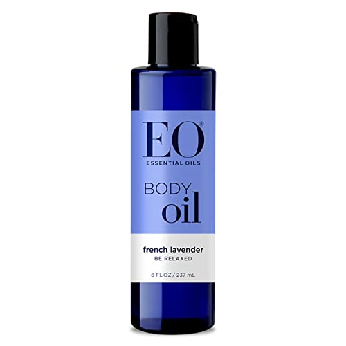 EO Body Oil: Massage and Moisturize, French Lavender, 8 Ounce