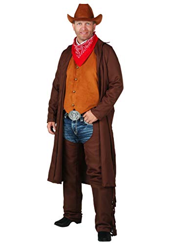 Adult Cowboy Costume Western Cowboy Costume Men X-Large
