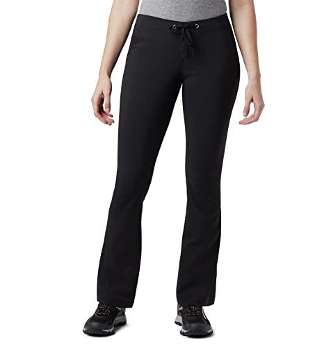 Columbia Women's Anytime Outdoor Boot Cut Pant, Black, 14
