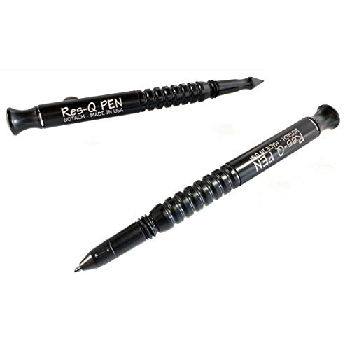 Kley-Zion KZ Res-Q EDC Pen, Black (KZ-ResQPen)