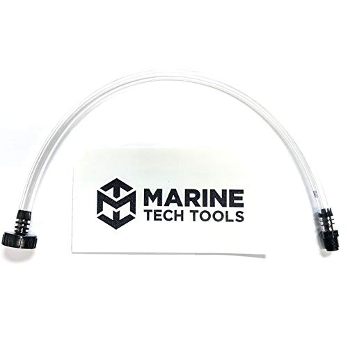 Marine Tech Tools Fill Tube, Seastar Hydraulic Steering Bleed Kit, Fits all Outboard, Sterndrive & Inboard Seastar Hydraulic Helms, Seastar Hydraulic Steering Fluid Bleeder Kit