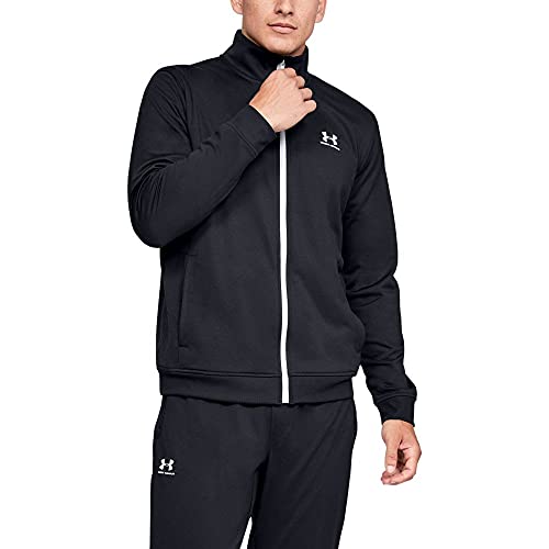 Under Armour Men's UA Sportstyle Tricot Jacket MD Black