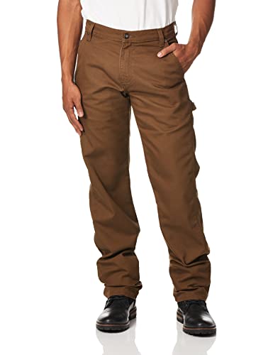 Dickies mens Tough Max Duck Carpenter Pants, Stonewashed Timber, 32W x 32L US