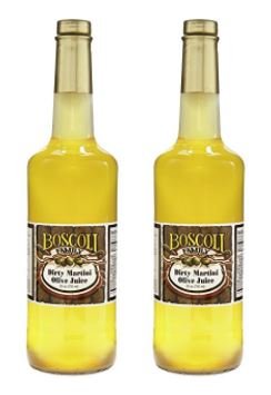 Boscoli Dirty Martini Olive Juice 25 ounce (Pack of 2)